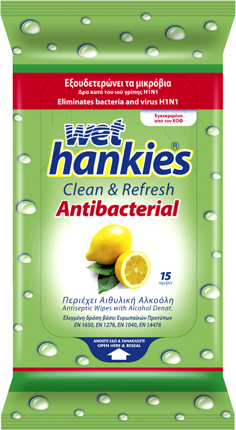 Wet Hankies ‘Lămâie’