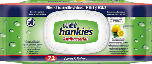 Wet Hankies ‘Lămâie’
