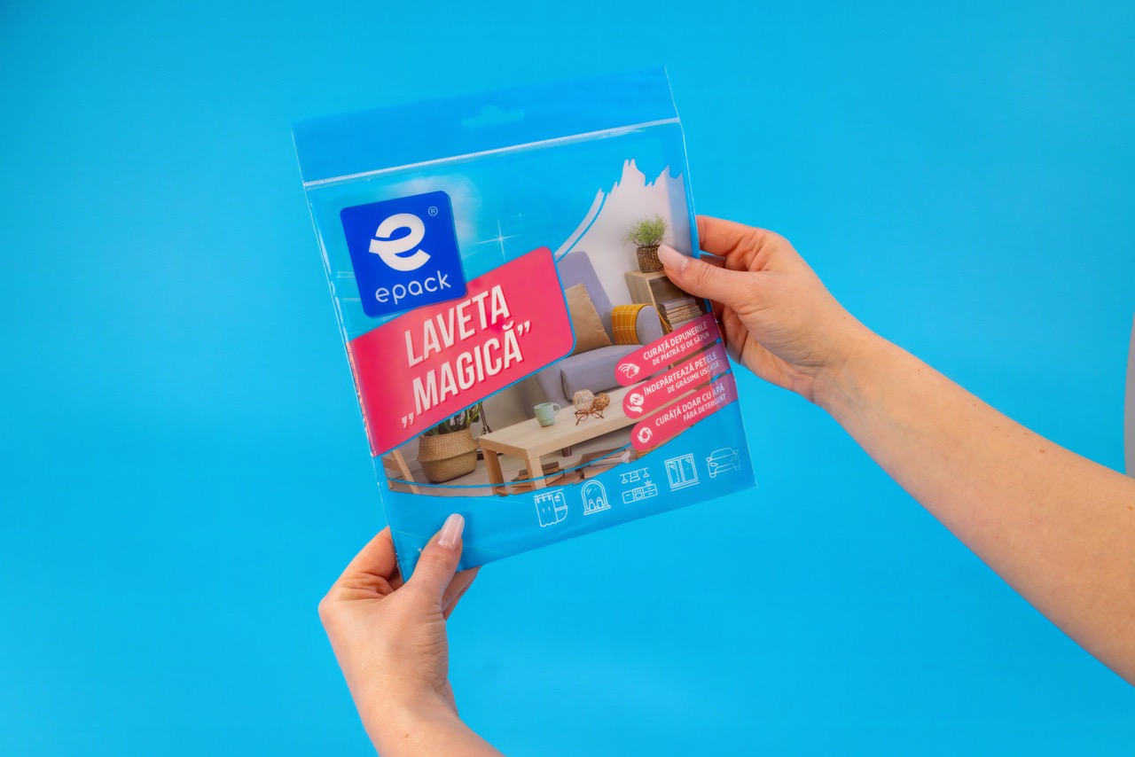 Ai visat vreodată să faci magie cu propriile tale mâini? Aceasta este povestea despre cum am reușit să transformăm visele tale în realitate cu noua lavetă magică epack™